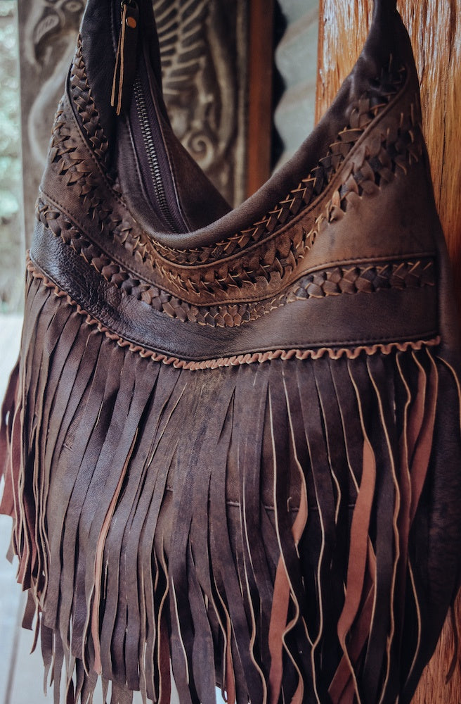 Nayeli Fringe Shoulder Bag | Bohemian Style by Tonketti
