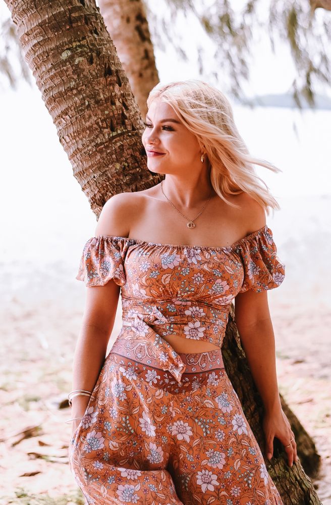 Earth Essence Lauren Top, Boho Summer Style