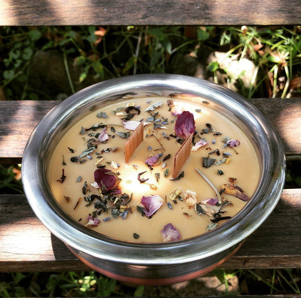Botanical Range Gypsy Firewick Candle | Bohemian Style by Tonketti