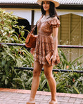 Brown Bayou Maggie Dress