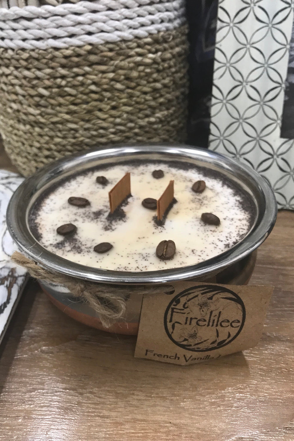 Foodie Range French Vanilla Latte Candle | Bohemian Style by Tonketti