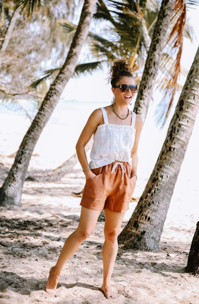 Bohemian White Lace Cami