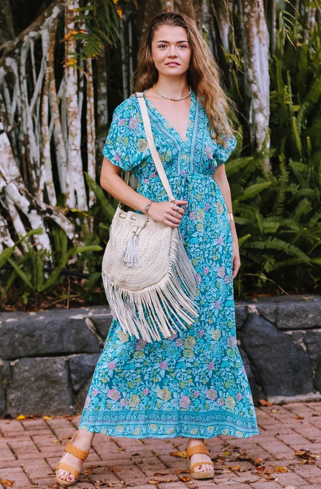 fringed white leather boho crossbody bags australia