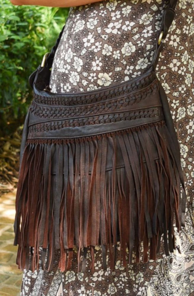 Mini Nayeli Fringe Shoulder Bag