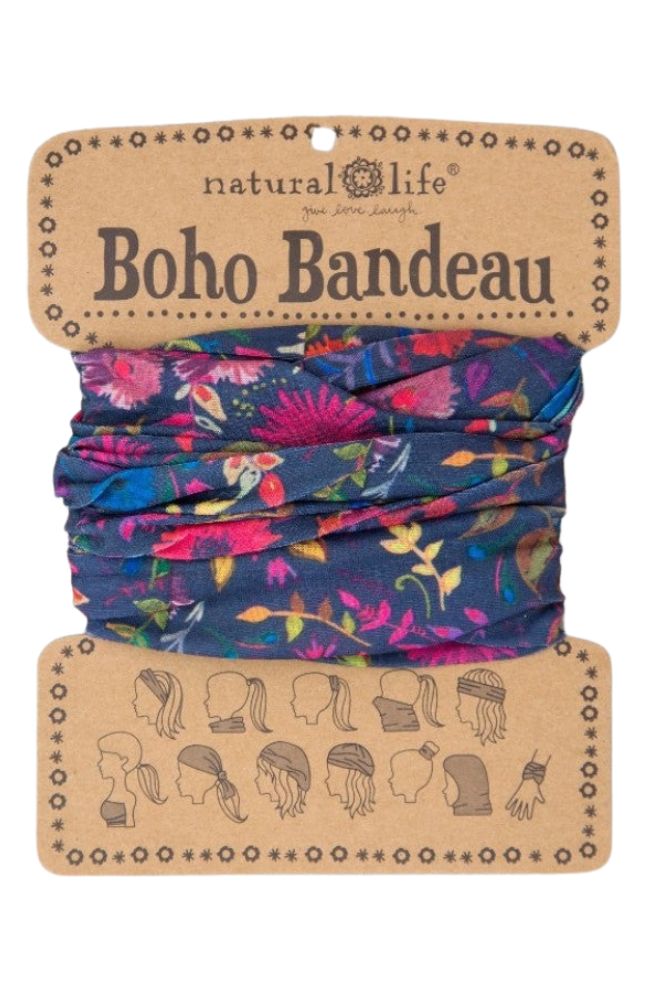 Boho Bandeau Headband, Wear it Twelve Different Ways