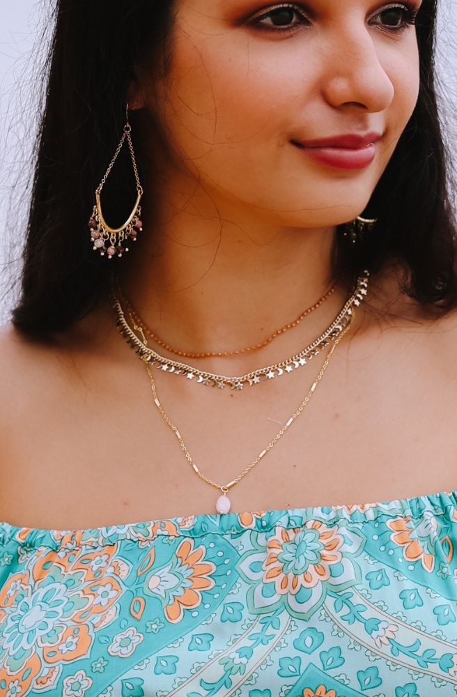 Celestial Necklace, Boho Style Jewellery