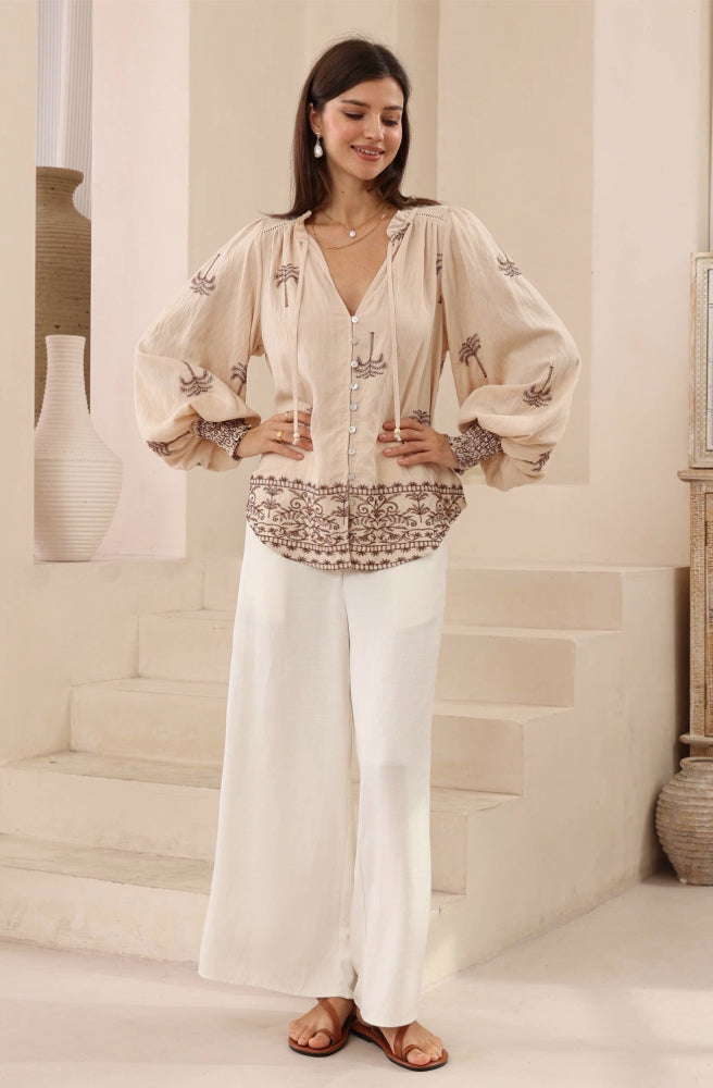 Les Palms Blouse