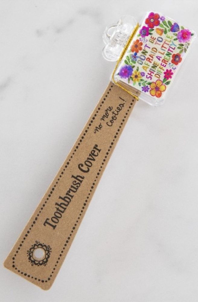 Toothbrush Covers Don't Be Afraid, Boho Travel Accessory
