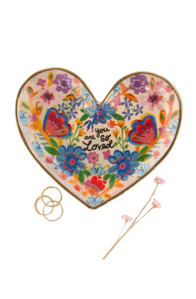 Artys Trinket Dish You are So Loved, Heart Shaped