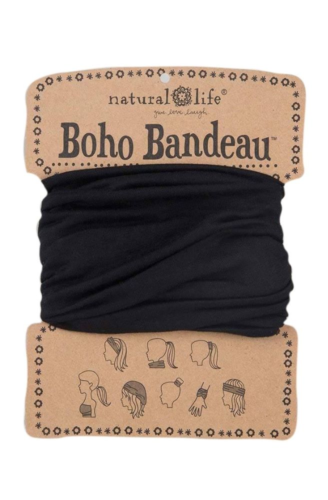 Boho Bandeau Headband, Stretch Knit