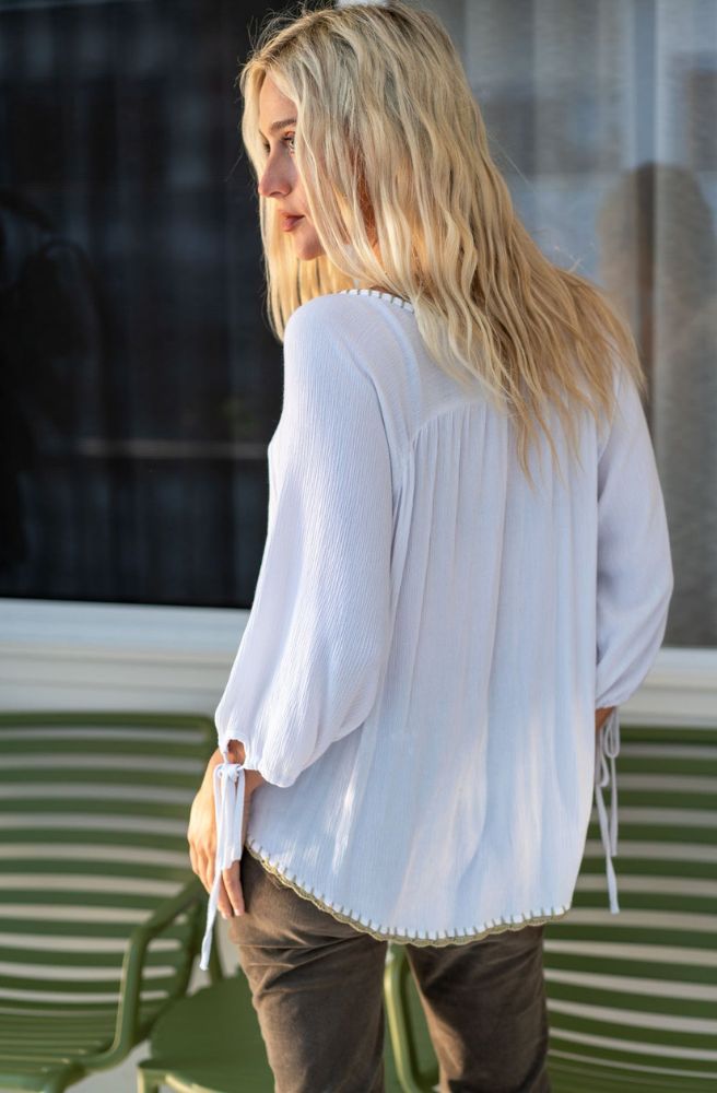 Lexi Embroidered Blouse