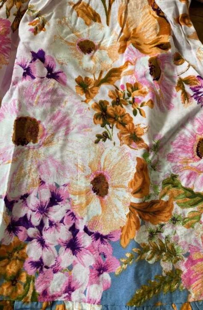 Jaase French Rose Print Nusa Mini Dress