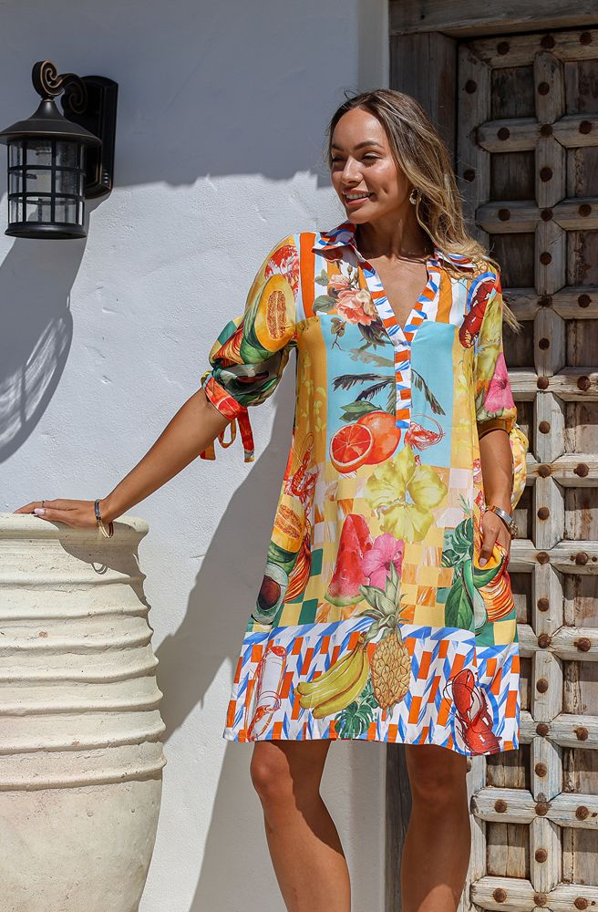 Tropicana Shirt Dress
