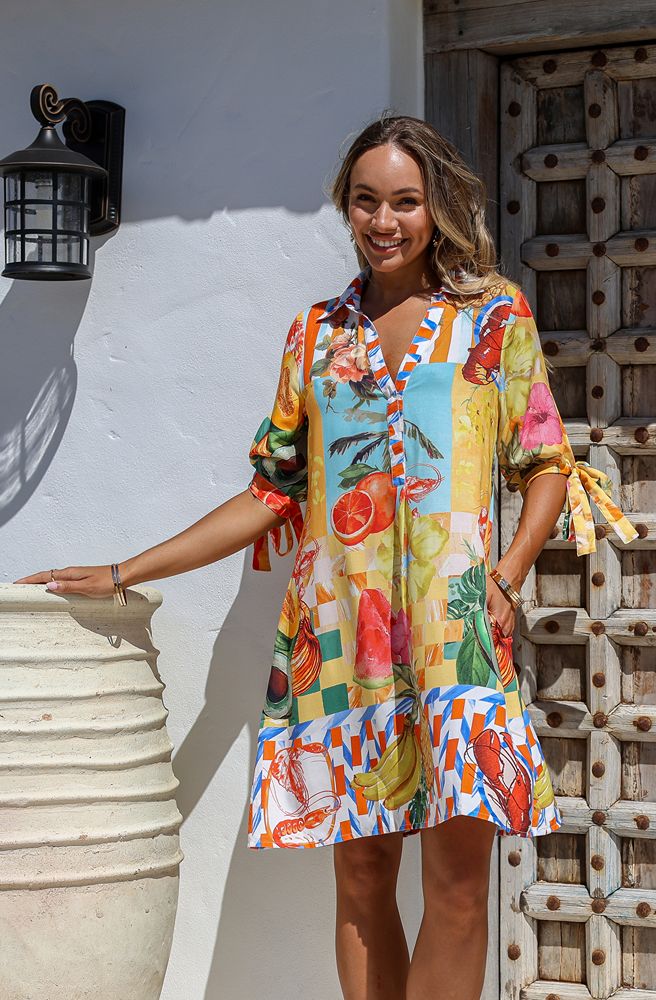 Tropicana Shirt Dress