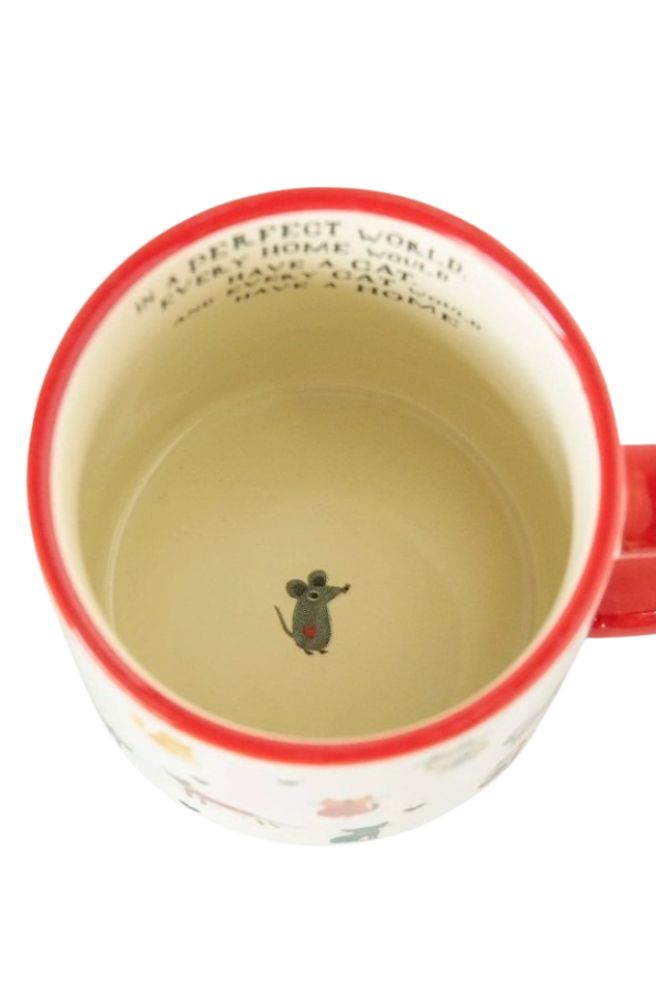 Bungalow Mug Every Cat Has a Home, Cat Lovers Gift