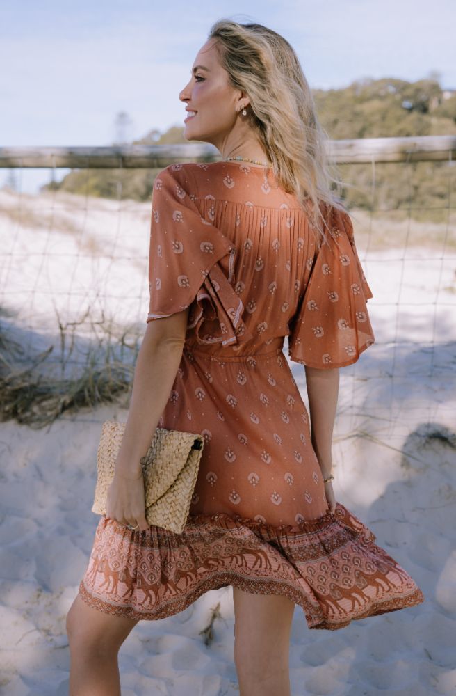 Bazaar Nicki Mini Dress, Rear View