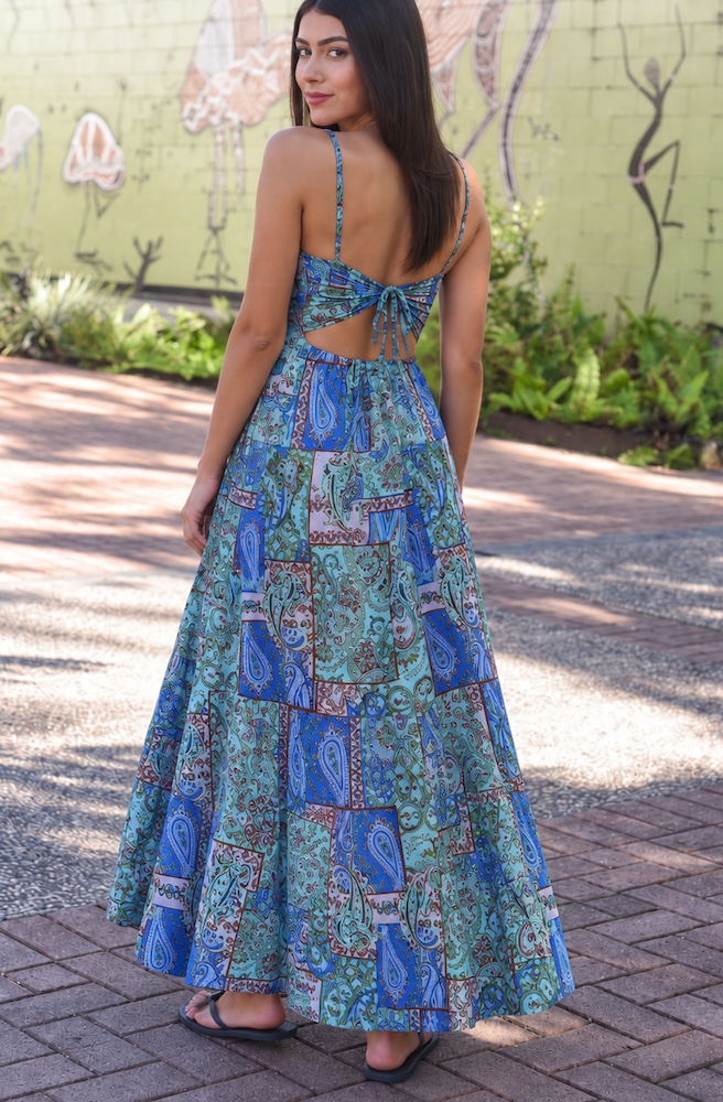 Forest Patch Sophia Dress