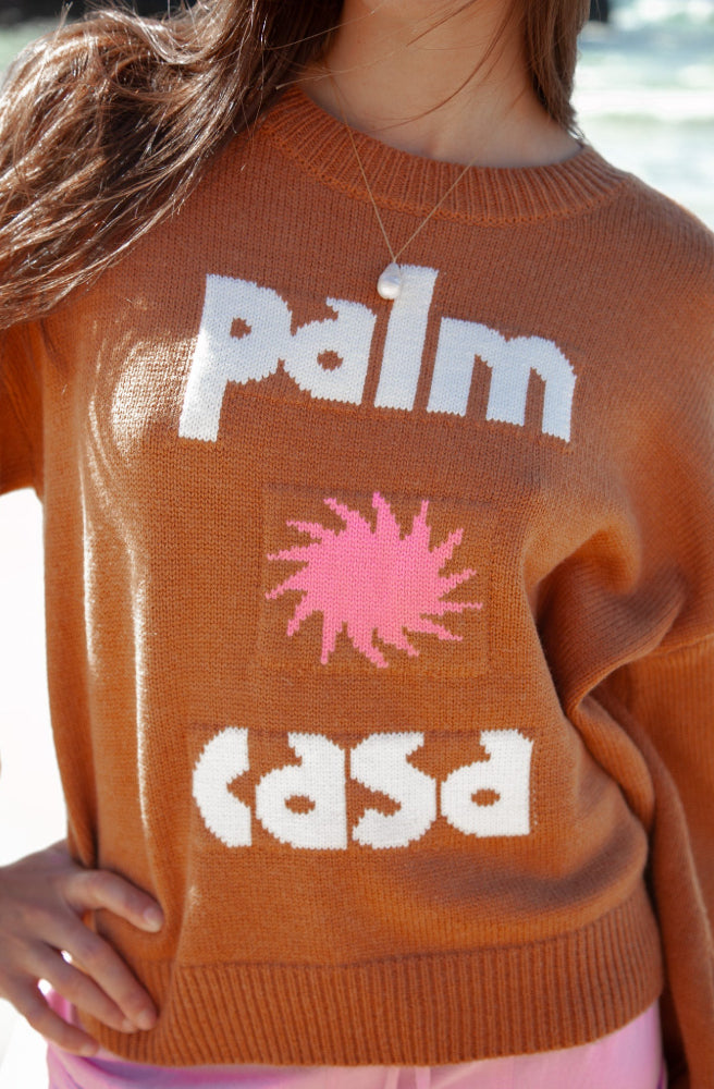 Casa Palma Knit Sweater, Womens Knitted Jumper