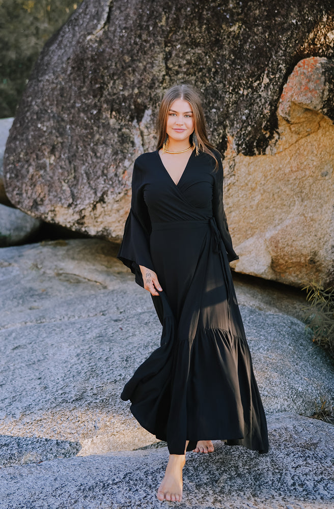 Ebony Saradon Dress