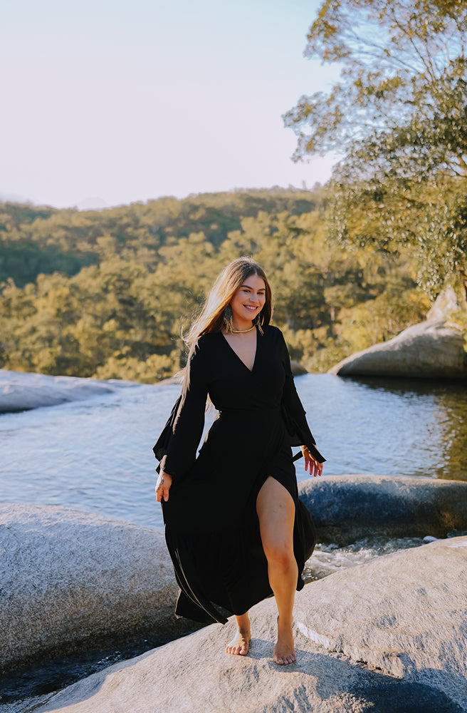 Ebony Saradon Dress