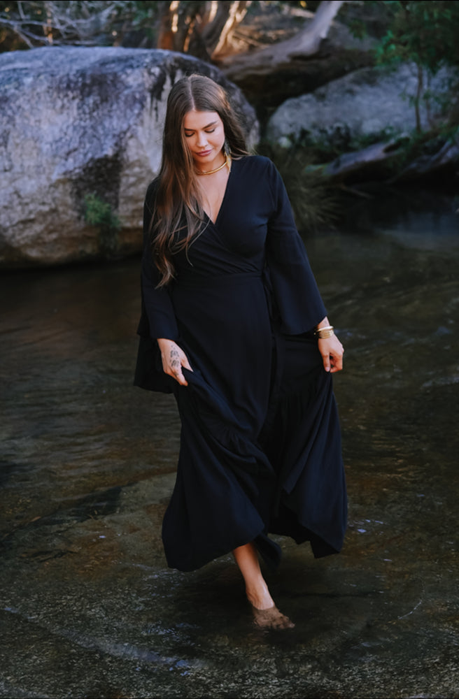 Ebony Saradon Dress
