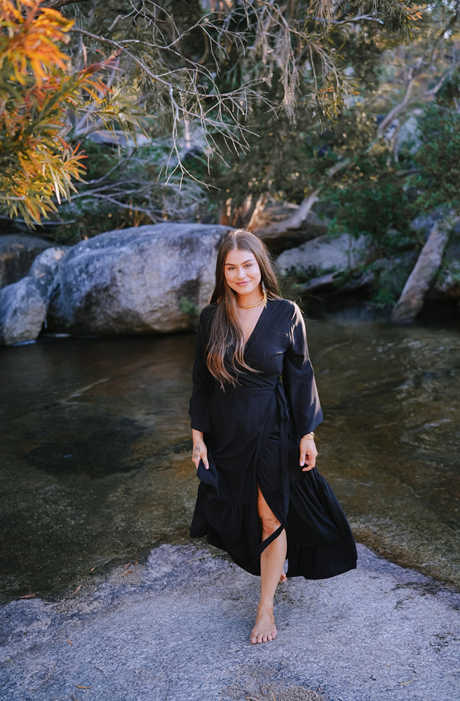 Ebony Saradon Dress
