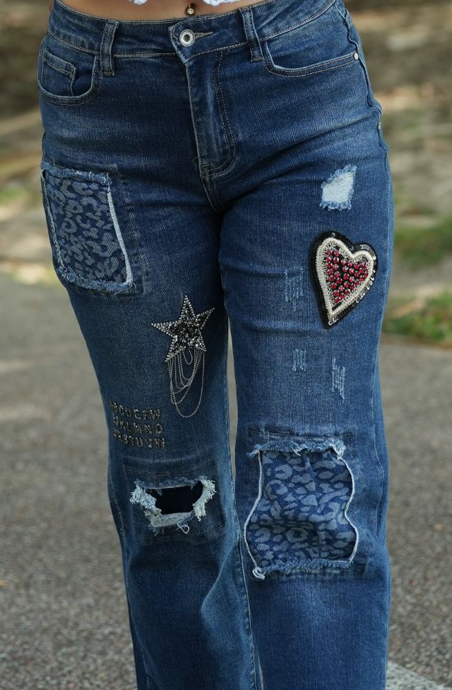 Bestie Heart Jeans