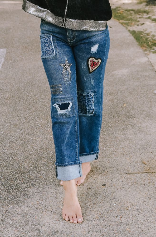 Bestie Heart Jeans