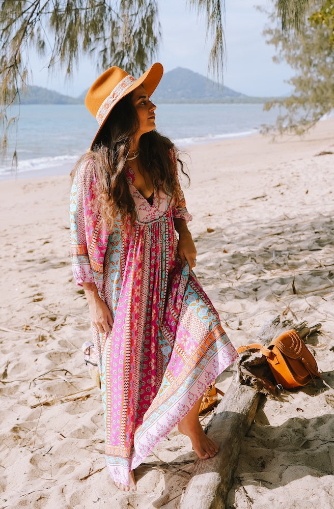 Jaase Cedella Print Boheme Midi Dress