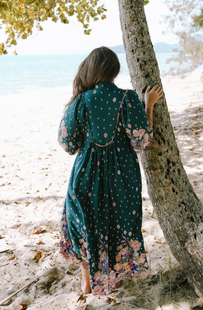 Jaase Estella Print Boheme Midi Dress