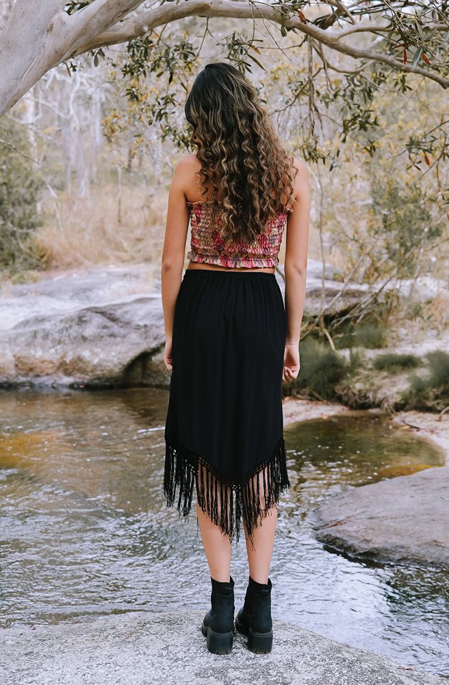 Ebony Shadow Dancer Skirt