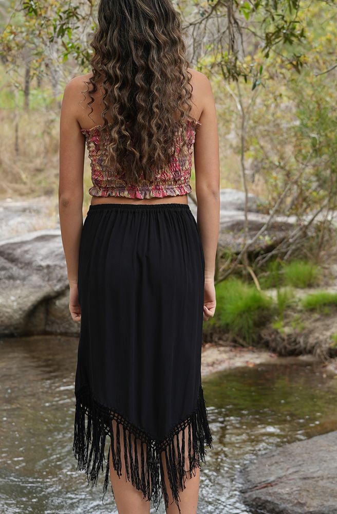 Ebony Shadow Dancer Skirt