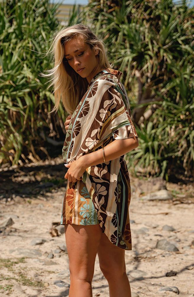 Jaase Cacao Mist River Shirt