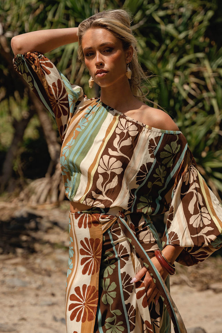 Jaase Cacao Mist Arabella Blouse