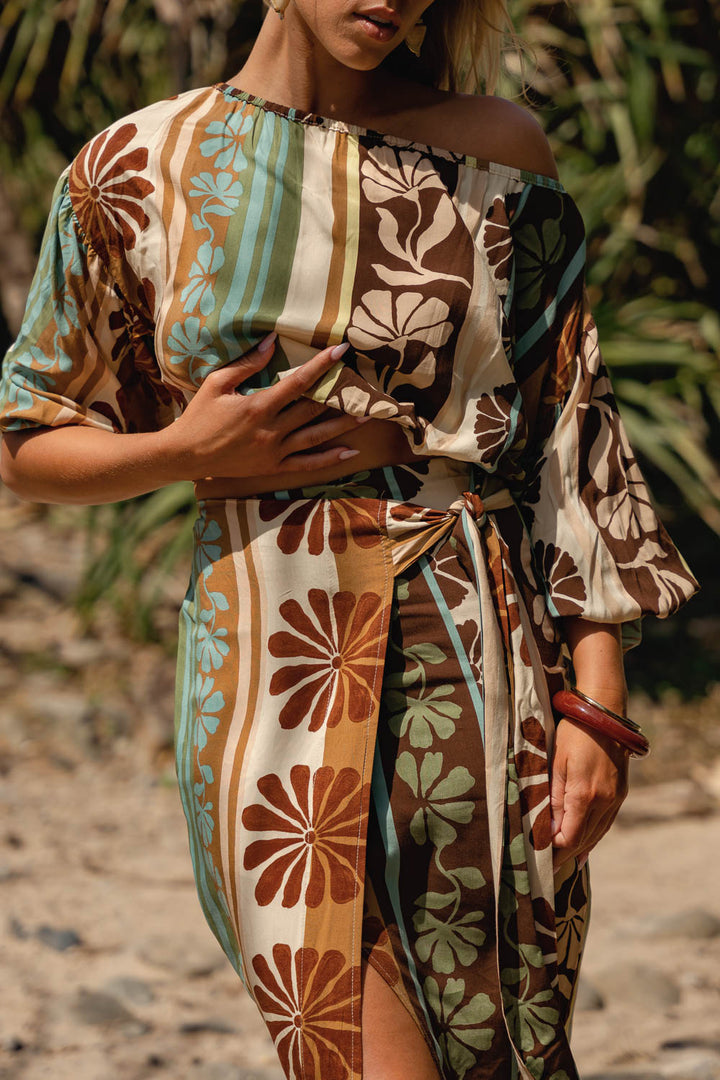 Jaase Cacao Mist Arabella Blouse