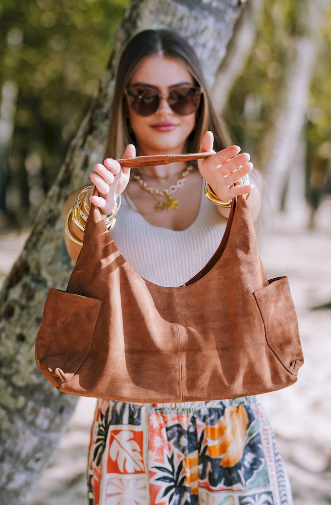 Roamer Suede Bag