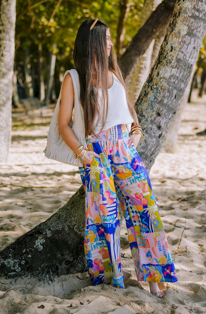 Funky Pineapple Queen Pants