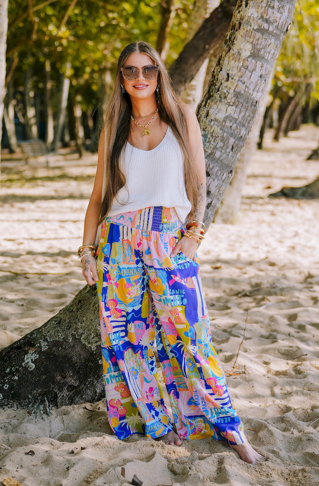 Funky Pineapple Queen Pants
