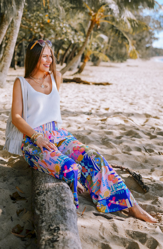 Funky Pineapple Queen Pants