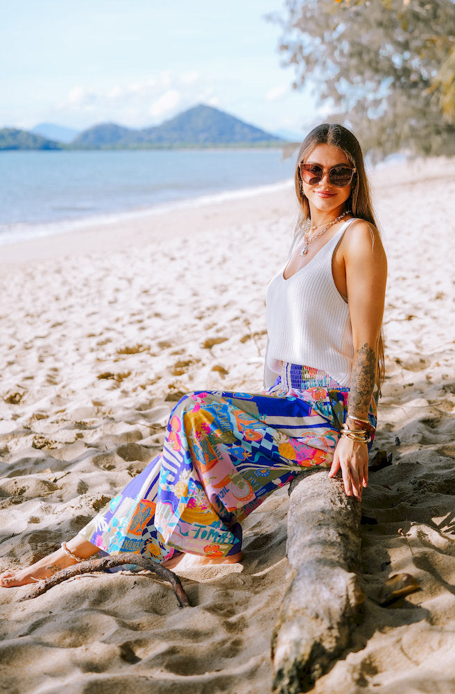 Funky Pineapple Queen Pants