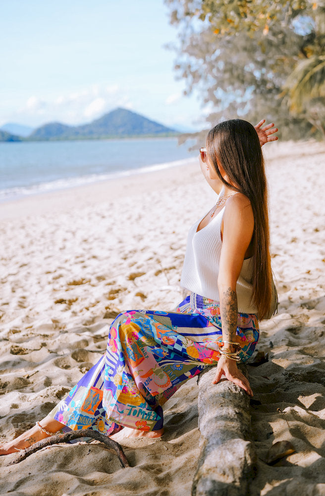 Funky Pineapple Queen Pants