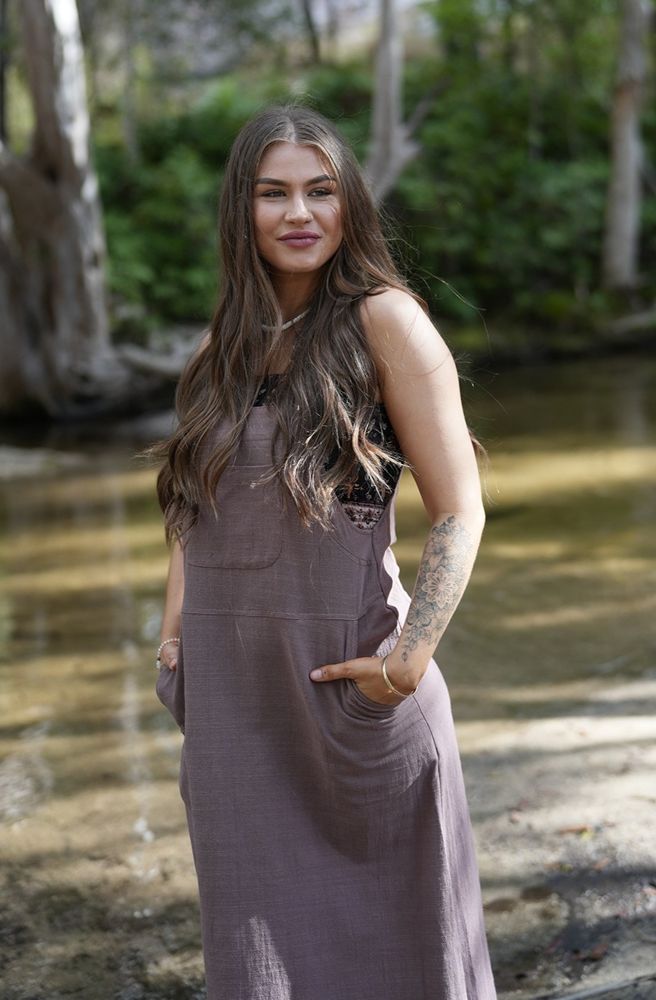 Gypsy Thread 3/4 Length Pinafore Mocha