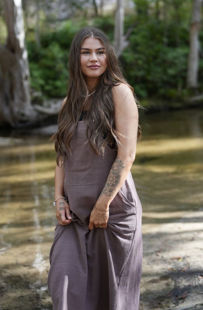 Gypsy Thread 3/4 Length Pinafore Mocha