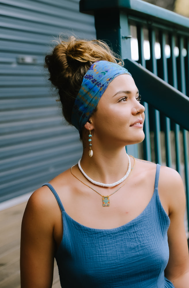 Island Lover Shell Necklace, Coastal Boho Style