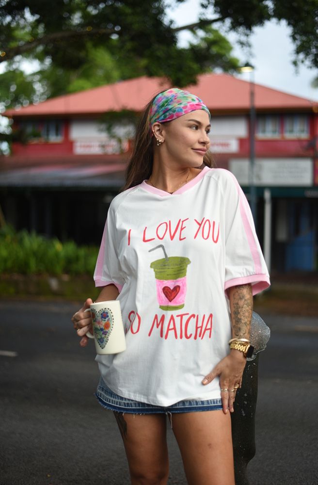 I Love You So Matcha Tee