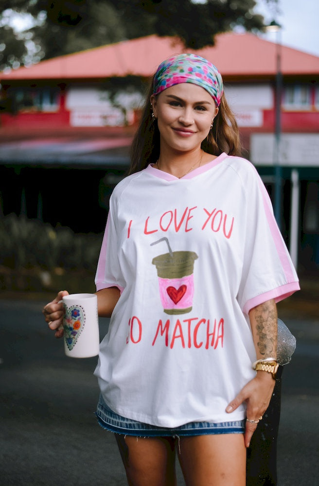 I Love You So Matcha Tee