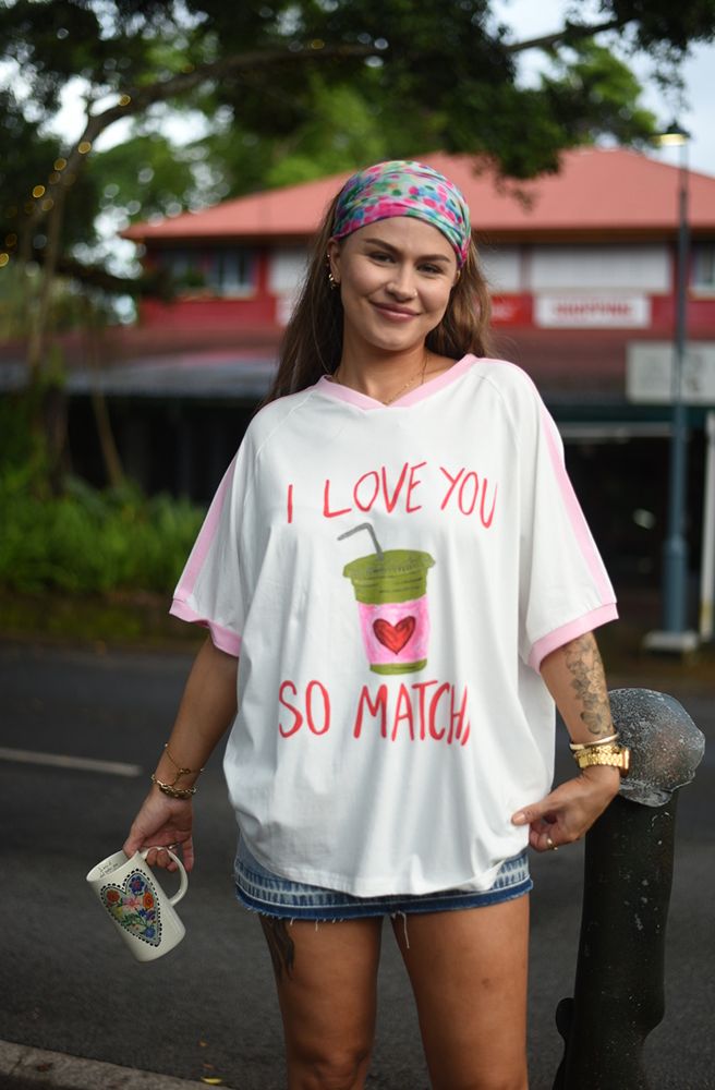 I Love You So Matcha Tee