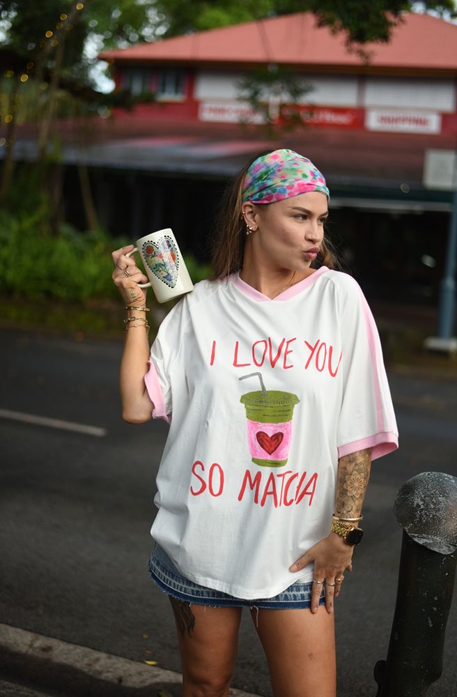 I Love You So Matcha Tee