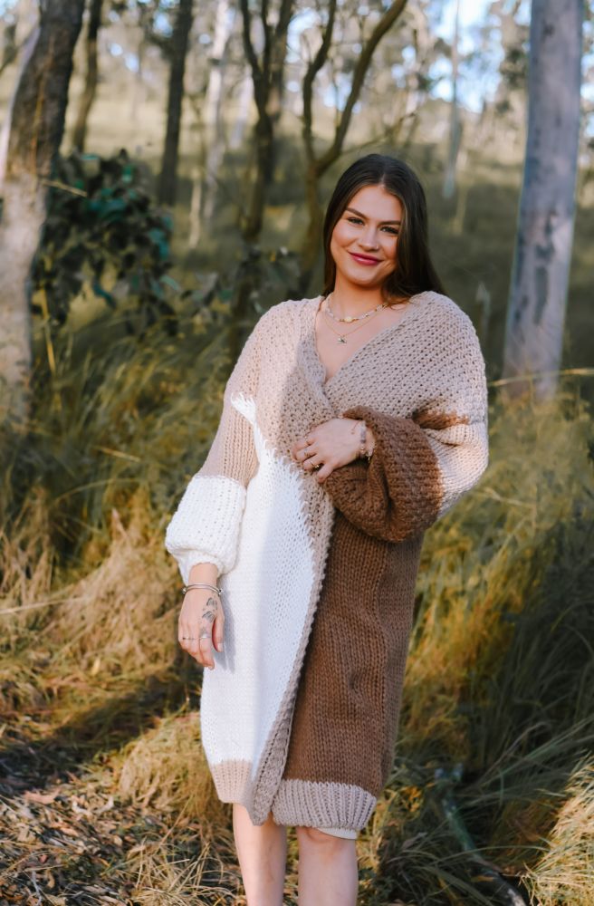 Getaway Cardi Caramel