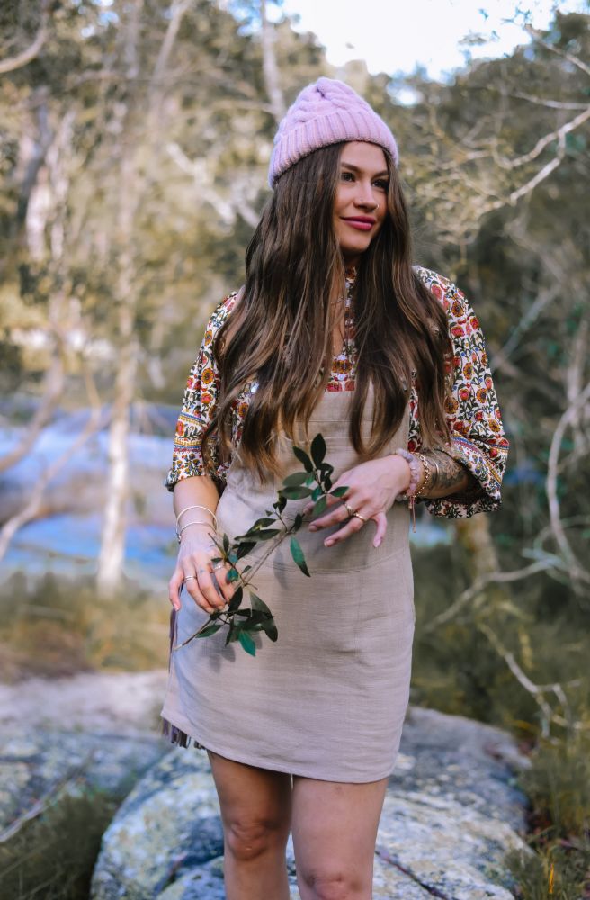 Jaase Harlowe Print Bee Blouse, Boho Style Top